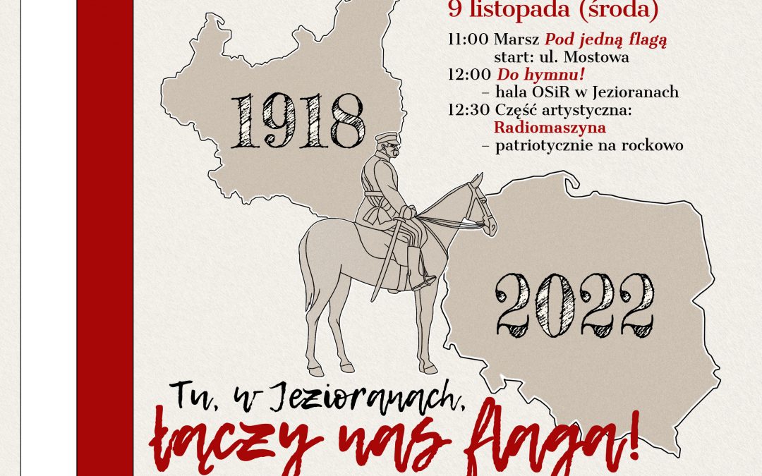 Obchody Narodowego Święta Niepodległości w Jezioranach 9-11.11.2022